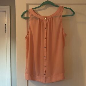 New York & Company Coral Sleeveless Blouse